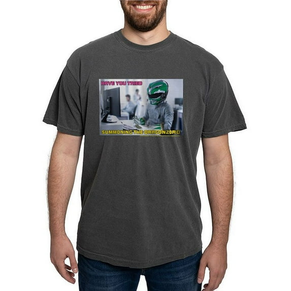 CafePress - Power Rangers Summon Men's Comfort Colors® T Shirt - Mens Comfort Colors Shirt