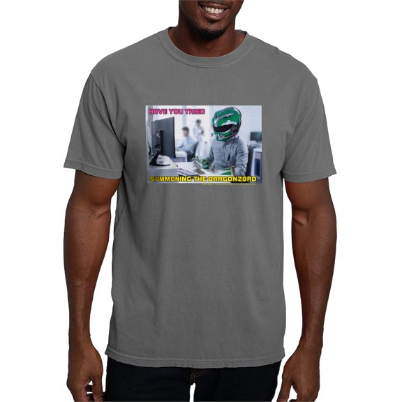 CafePress - Power Rangers Summon Men's Comfort Colors® T Shirt - Mens Comfort Colors Shirt