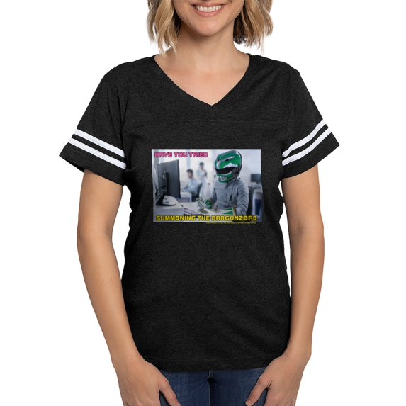 CafePress - Power Rangers Summoning T Women's Football T Shirt - Womens Football Shirt