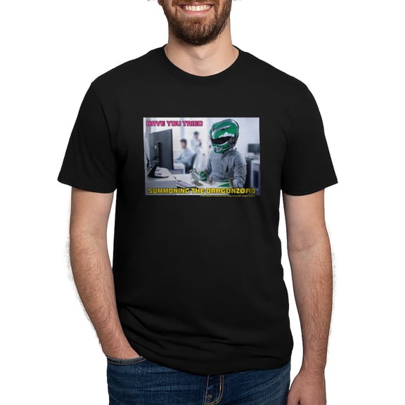 CafePress - Power Rangers Summoning The D Men's Deluxe T Shirt - Mens Tri-blend T-Shirt