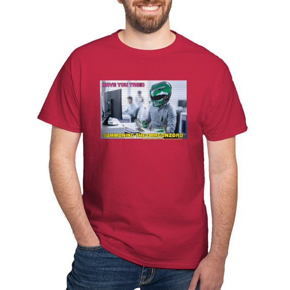 CafePress - Power Rangers Summoning The Dr Men's Value T Shirt - Men's Classic Graphic Cotton T-Shirt