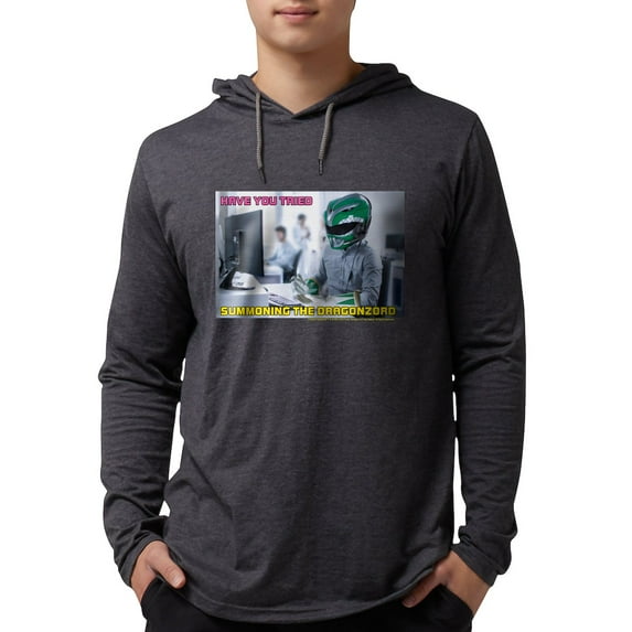 CafePress - Power Rangers Summoning The Dra - Mens Hooded Shirt