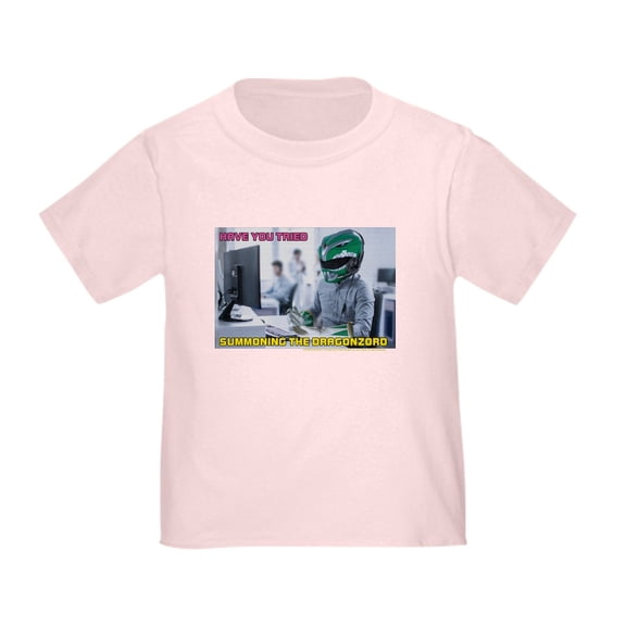 CafePress - Power Rangers Summoning The Dragon Toddler T Shirt - Cute Toddler T-Shirt, 100% Cotton