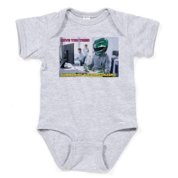 CafePress - Power Rangers Summoning The Dragonzo - Cute Infant Bodysuit Baby Romper - Size Newborn - 24 Months