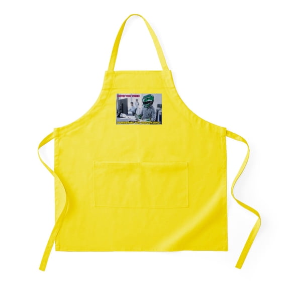 CafePress - Power Rangers Summoning The Dragonzord - Kitchen Apron with Pockets, Grilling Apron, Baking Apron