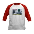 thumbnail image 1 of CafePress - Power Rangers Summoning The Kids Baseball T Shirt - Kids Cotton Baseball Jersey, 3/4 Sleeve Shirt, 1 of 4