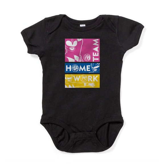 CafePress - Power Rangers Team Home Work - Cute Infant Bodysuit Baby Romper - Size Newborn - 24 Months