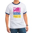 thumbnail image 1 of CafePress - Power Rangers Team Home Work Men's Ringer T Shirt - 100% Cotton Ringed T-Shirt, 1 of 4