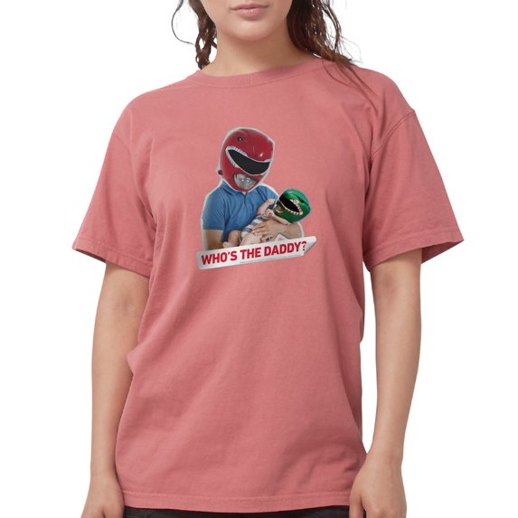 CafePress - Power Rangers Who' Women's Comfort Colors® T Shirt - Womens Comfort Colors® Shirt