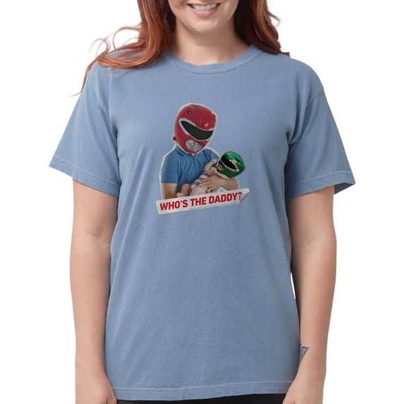 CafePress - Power Rangers Who' Women's Comfort Colors® T Shirt - Womens Comfort Colors® Shirt