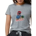 thumbnail image 1 of CafePress - Power Rangers Who's The Dad Women's Deluxe T Shirt - Womens Tri-blend T-Shirt, 1 of 1