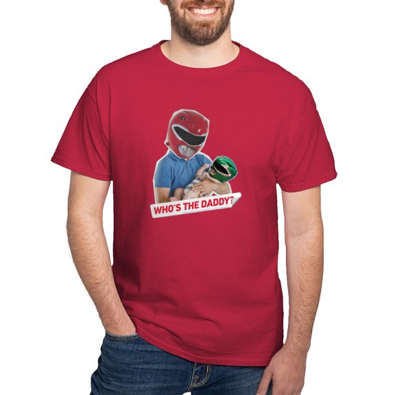 CafePress - Power Rangers Who's The Daddy? Men's Value T Shirt - Men's Classic Graphic Cotton T-Shirt