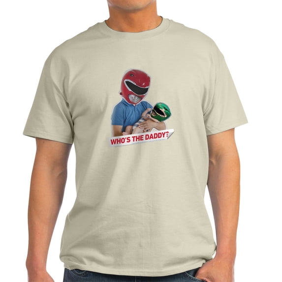 CafePress - Power Rangers Who's The Daddy? Men's Value T Shirt - Men's Classic Graphic T-Shirt