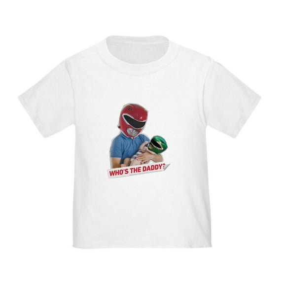 CafePress - Power Rangers Who's The Daddy? Toddler T Shirt - Cute Toddler T-Shirt, 100% Cotton