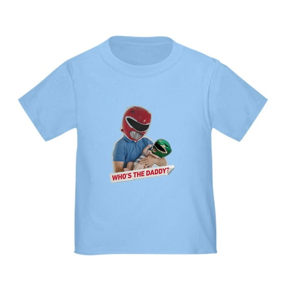 CafePress - Power Rangers Who's The Daddy? Toddler T Shirt - Cute Toddler T-Shirt, 100% Cotton