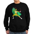 thumbnail image 1 of CafePress - Power Rangers Yellow Ran - Classic Crew Neck Sweatshirt, 1 of 4