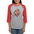 thumbnail image 1 of CafePress - Power Rangers Yellow Rang Women's Baseball T Shirt - Womens Baseball Tee, 1 of 4