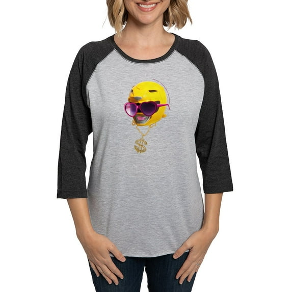 CafePress - Power Rangers Yellow Rang Women's Baseball T Shirt - Womens Baseball Tee