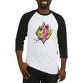 thumbnail image 1 of CafePress - Power Rangers Yellow Ranger A - Cotton Baseball Jersey, 3/4 Raglan Sleeve Shirt, 1 of 4