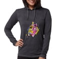 thumbnail image 1 of CafePress - Power Rangers Yellow Ranger A - Womens Hooded Shirt, 1 of 3