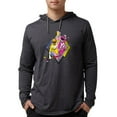 thumbnail image 1 of CafePress - Power Rangers Yellow Ranger And - Mens Hooded Shirt, 1 of 3