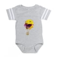 thumbnail image 1 of CafePress - Power Rangers Yellow Ranger - Cute Infant Baby Football Bodysuit, 1 of 3