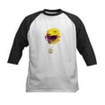 thumbnail image 1 of CafePress - Power Rangers Yellow Ranger Kids Baseball T Shirt - Kids Cotton Baseball Jersey, 3/4 Sleeve Shirt, 1 of 4