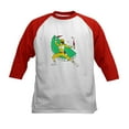 thumbnail image 1 of CafePress - Power Rangers Yellow Ranger Kids Baseball T Shirt - Kids Cotton Baseball Jersey, 3/4 Sleeve Shirt, 1 of 4