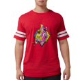 thumbnail image 1 of CafePress - Power Rangers Yellow Ranger Men's Football T Shirt - Mens Football Shirt, 1 of 4