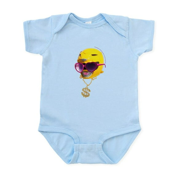 CafePress - Power Rangers Yellow Ranger With Cha - Baby Light Bodysuit, Size Newborn - 24 Months