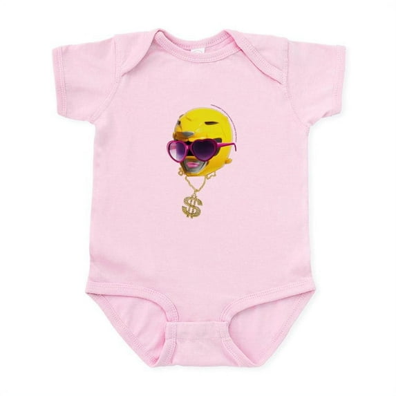 CafePress - Power Rangers Yellow Ranger With Cha - Baby Light Bodysuit, Size Newborn - 24 Months