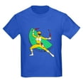 thumbnail image 1 of CafePress - Power Rangers Yellow Ranger With Dagg Kids T Shirt - Dark T-Shirt Kids XS-XL, 1 of 4