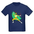 thumbnail image 1 of CafePress - Power Rangers Yellow Ranger With Dagg Kids T Shirt - Dark T-Shirt Kids XS-XL, 1 of 4