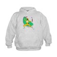 thumbnail image 1 of CafePress - Power Rangers Yellow Ranger With Dagge - Kids Hooded Sweatshirt, Classic Hoodie, 1 of 4
