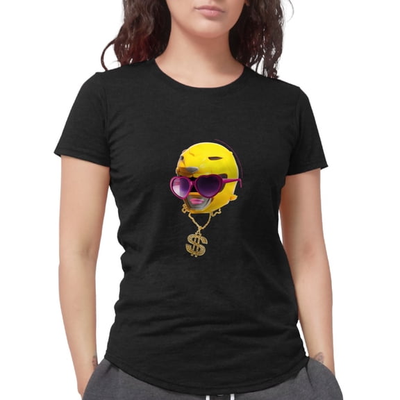 CafePress - Power Rangers Yellow Ranger Women's Deluxe T Shirt - Womens Tri-blend T-Shirt