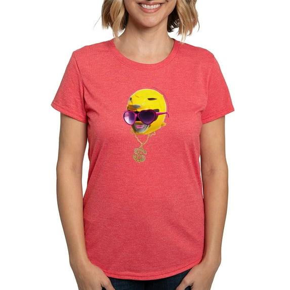 CafePress - Power Rangers Yellow Ranger Women's Deluxe T Shirt - Womens Tri-blend T-Shirt