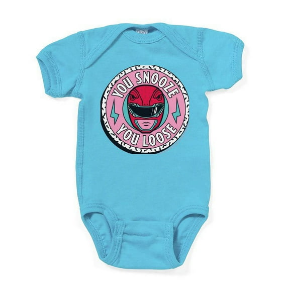 CafePress - Power Rangers You Snooze You Loose - Cute Infant Bodysuit Baby Romper - Size Newborn - 24 Months