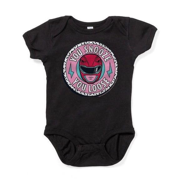 CafePress - Power Rangers You Snooze You Loose - Cute Infant Bodysuit Baby Romper - Size Newborn - 24 Months