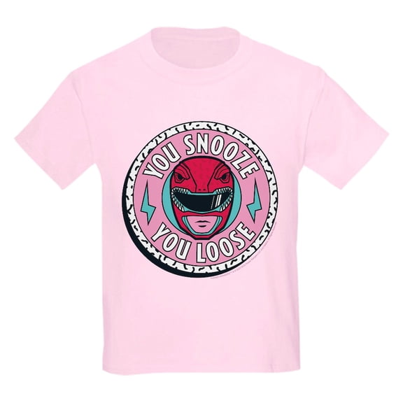 CafePress - Power Rangers You Snooze You Loose Kids T Shirt - Light T-Shirt Kids XS-XL