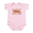 thumbnail image 1 of CafePress - Powered By Bacon Infant Bodysuit - Baby Light Bodysuit, Size Newborn - 24 Months, 1 of 4