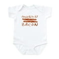 thumbnail image 1 of CafePress - Powered By Bacon Infant Bodysuit - Baby Light Bodysuit, Size Newborn - 24 Months, 1 of 4