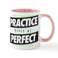 thumbnail image 1 of CafePress - Practice Makes Me Perfect Mug - 11 oz Ceramic Mug - Novelty Coffee Tea Cup, 1 of 4