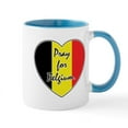 thumbnail image 1 of CafePress - Pray For Belgium Mug - 11 oz Ceramic Mug - Novelty Coffee Tea Cup, 1 of 4