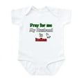 thumbnail image 1 of CafePress - Pray For Me My Husband Is Ita Infant Bodysuit - Baby Light Bodysuit, Size Newborn - 24 Months, 1 of 4
