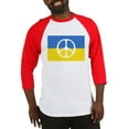 thumbnail image 1 of CafePress - Pray For Peace In Ukraine Baseball Jersey - Cotton Baseball Jersey, 3/4 Raglan Sleeve Shirt, 1 of 4