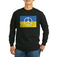 thumbnail image 1 of CafePress - Pray For Peace In Ukraine Long Sleeve T Shirt - Long Sleeve Dark T-Shirt, 1 of 4