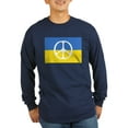 thumbnail image 1 of CafePress - Pray For Peace In Ukraine Long Sleeve T Shirt - Long Sleeve Dark T-Shirt, 1 of 4
