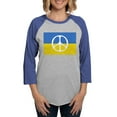 thumbnail image 1 of CafePress - Pray For Peace In Ukraine Long Sleeve T Shirt - Womens Baseball Tee, 1 of 4