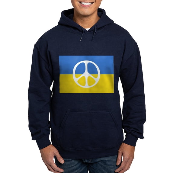 CafePress - Pray For Peace In Ukraine Sweatshirt - Pullover Hoodie, Classic, Comfortable Hooded Sweatshirt