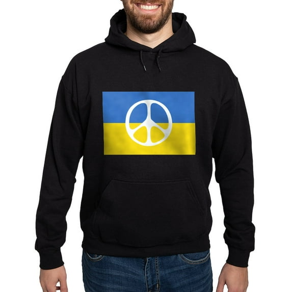CafePress - Pray For Peace In Ukraine Sweatshirt - Pullover Hoodie, Classic, Comfortable Hooded Sweatshirt